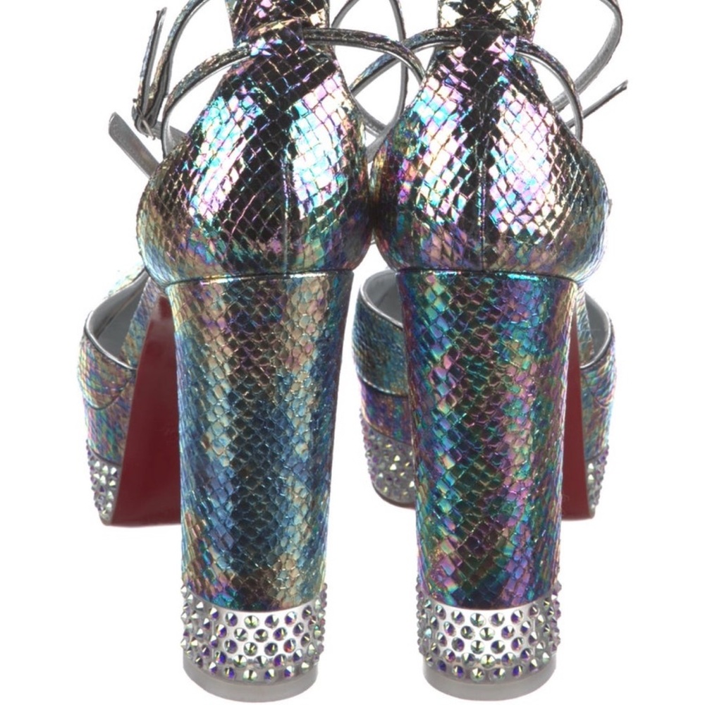 Multicolor Platform Heels Christian louboutin - Picture 4 of 4